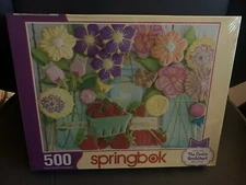 Springbok Puzzle SPRINGTIME COOKIES 500 pieces New Sealed