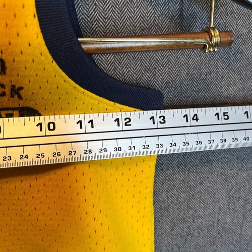 Polo Ralph Lauren Jersey Shirt Youth Small Yellow Breathable Sport Sleeveless - Picture 7 of 8