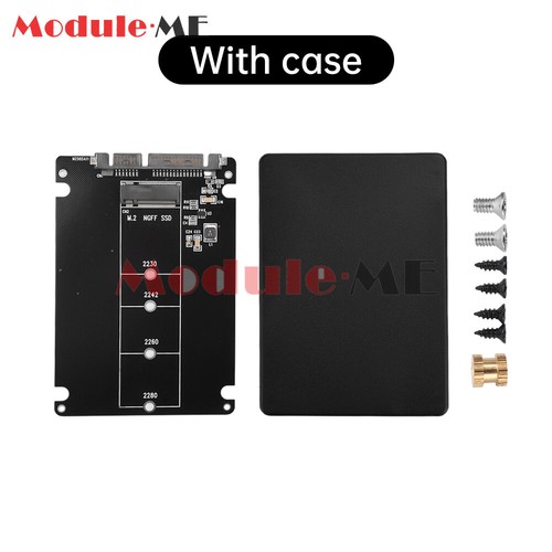 SATA3.0 6Gbps M2 NGFF SSD To SATA 3.0 Hard Drive Box Hard Disk Adapter Board - Afbeelding 11 van 12