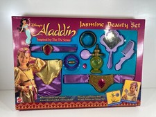 Disney's Aladdin Jasmine Beauty Set Role Play 66314 Mattel Vintage 90's Rare