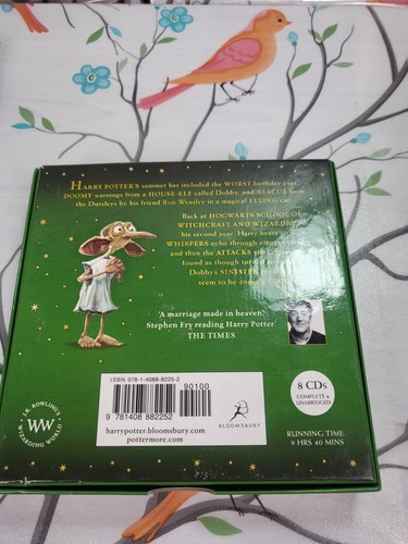 Harry Potter and the Chamber of Secrets by J.K. Rowling (Audio CD, 2016) - Picture 8 of 8