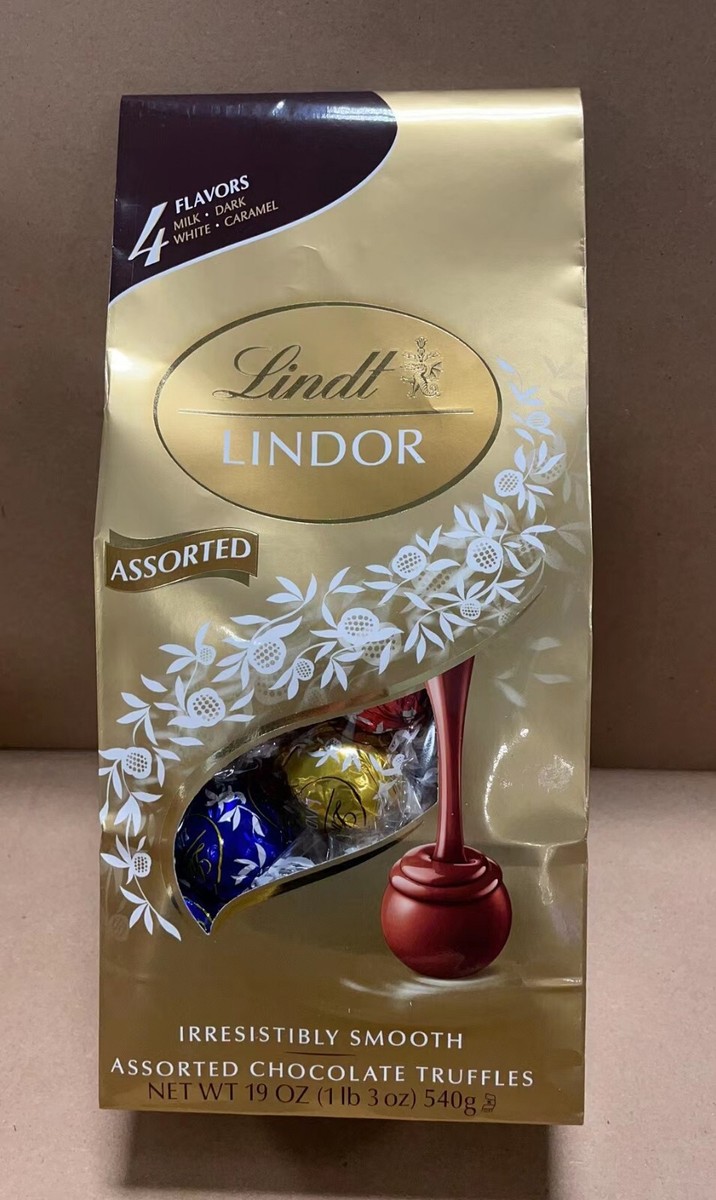 ドイツ lindt リンツ　LINDOR Amazon.com: Lindt LINDOR Milk Chocolate Candy Truffles, Milk