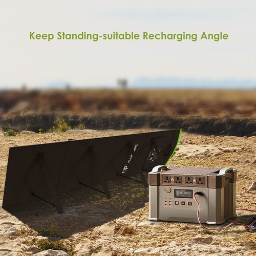 ALLPOWERS 200W Panel Solar Plegable para Carcasa de Jardín Viaje Barco Portátil - Imagen 8 de 9