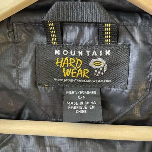 Mountain Hardwear Puffer Winter Jacket Mens Lightweight Hybrid Black Sz Small - Picture 3 of 10