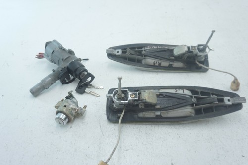 MERCEDES W126 560SEC COUPE , IGNITION DOORS HANDLE TRUNK KEYS SET - Foto 5 di 8