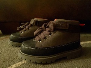 new carters toddler boy hiking boots us size 7 ebay toddler boys boots size 7