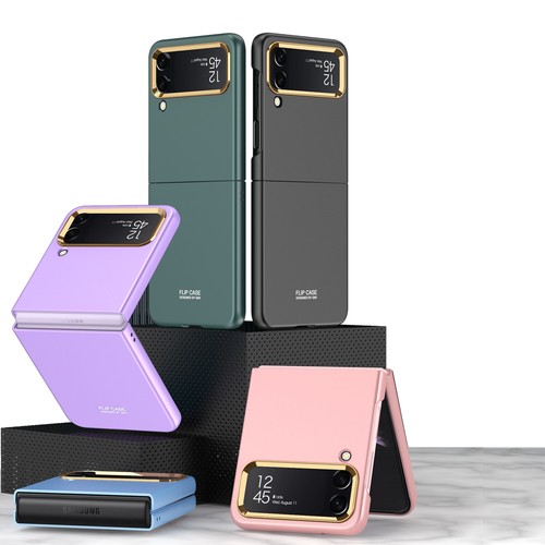 Für Samsung Galaxy Z Flip4 Slim Hart PC Stoßfest Hülle Rückseite Linse Schutz - Bild 2 von 14