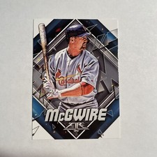 2022 Topps Fire Mark McGwire Cardinals Base Card 193