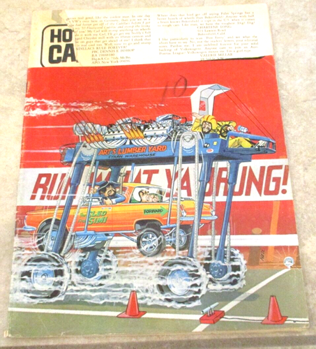 Vintage! CARtoons Magazine Book Sept. 1967 Car Toons Run What Ya Brung! Cartoons