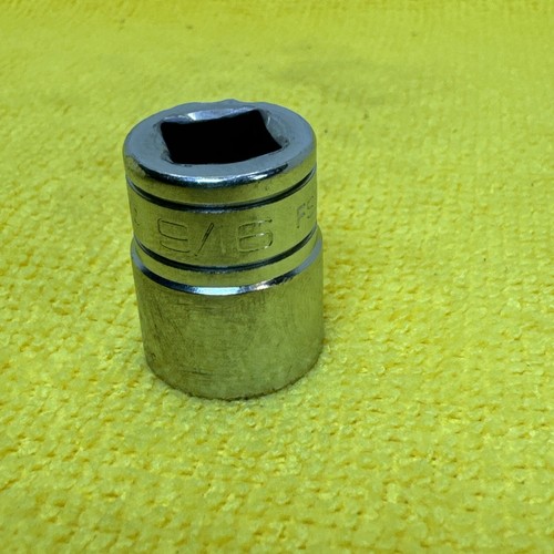 Snap On Tools 9/16" AF/SAE Shallow Socket FS181 3/8" Drive - Picture 2 of 7