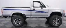 93  Vintage Style fits Toyota pickup retro Vinyl Decals graphics stickers Set