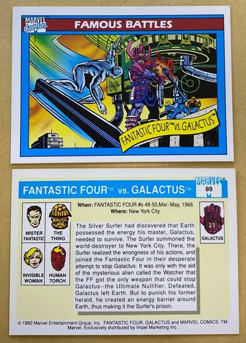 1990 Impel Marvel Universe Trading Card Set Series 1 | You Pick - Picture 149 of 233