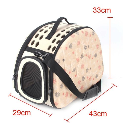 NEU Tragbare Reise Tragetasche Käfig Tasche Kiste Zwinger Box Halter Haustier Hund Katze - Bild 2 von 16