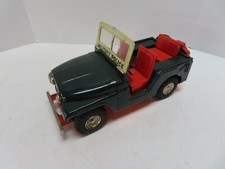 Made in Japan Tin Military Police Jeep in near mint condition