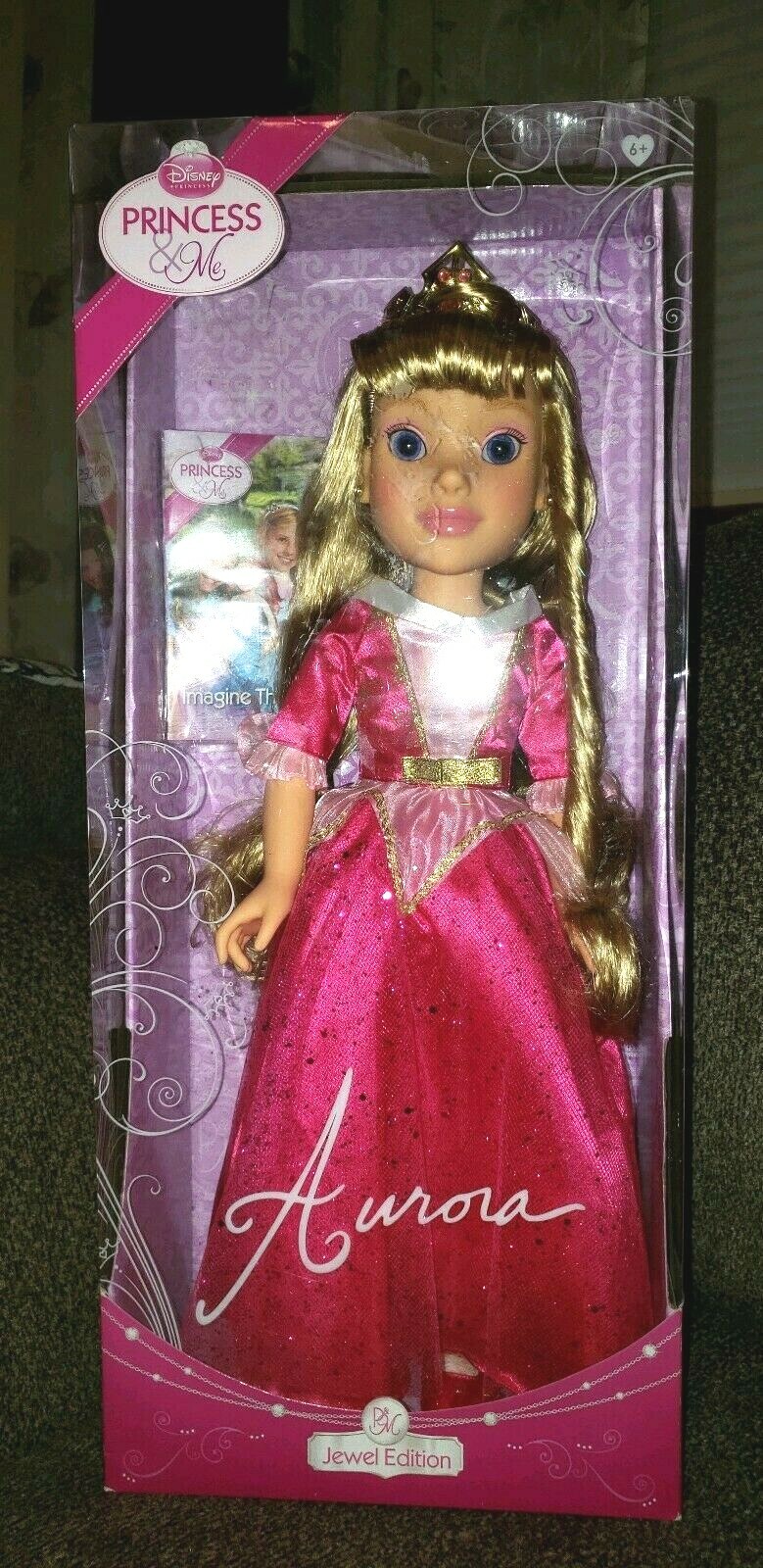 * Disney Princess And Me Aurora Sleeping Beauty Jewel Edition New