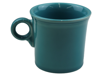 Homer Laughlin Fiesta Fiestaware Teal / Turquoise Tea Coffee Mug -  Replacement | eBay