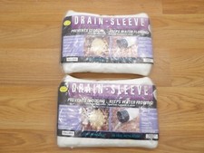 Lot Of 2 Drain Sleeve 10 ft. L x 4 Inches Filter Fabric Sock-NEW! FREE SHIPPING!