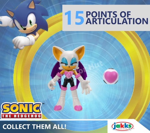 Figuras Sonic the Hedgehog 4" JAKKS Posable Figura con Accesorios - Imagen 10 de 15