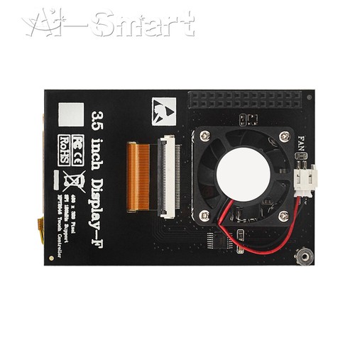 3,5 Zoll Touchscreen 125 MHz SPI LCD Display mit Lüfter für Raspberry Pi 4B/3B/ZeroW - Bild 8 von 13