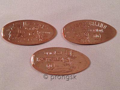Disney 60th Diamond Celebration Frontierland Pressed Coin