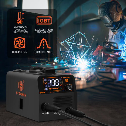 HZXVOGEN 200A 2IN1 MIG WELDER MMA DC INVERTER Schweißmaschine GASLESS Synergy DE - Bild 10 von 14
