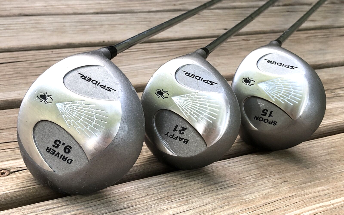 RH Spider 9.5° Driver 15° Spoon 3 Wood 21° Baffy 5 Wood Golf Club