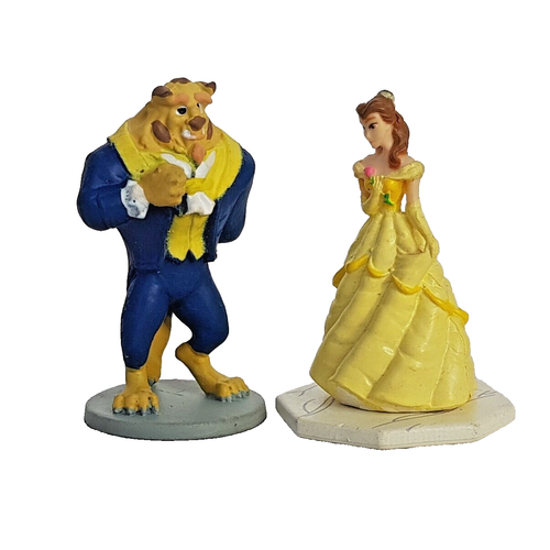 Bullyland 12017 "Belle e La Bestia" Mini Principesse e Principi cm. 4 NUOVO - Imagen 1 de 6