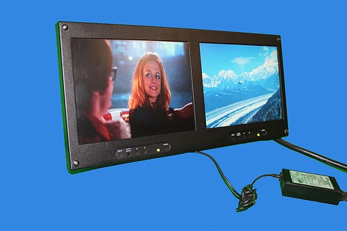 Dual 10.4" LCD Monitor - RMM-102V - Rackmount - Picture 2 of 7