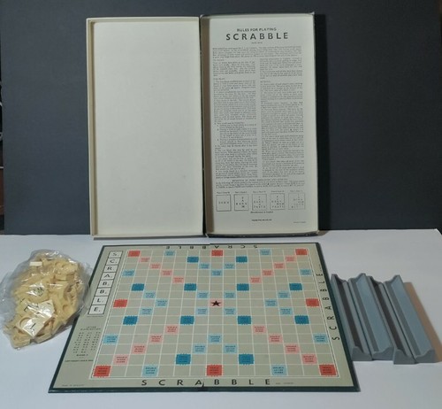Scrabble Spear's Games 1000. Vintage '53 Plastic Tile - Picture 7 of 13