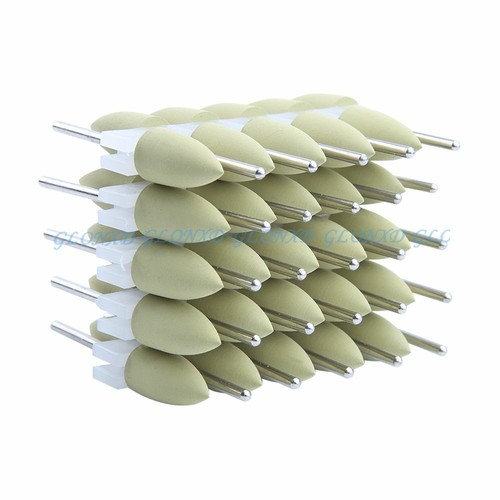 50pcs Dental Rubber Polishing Burs Silicone Grinders for Oral Polishing 2.35mm - Picture 8 of 20