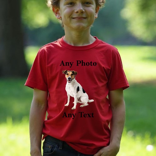 Jack Russell Terrier Hunderasse Kinder T-Shirt süß Tier Tee - Bild 8 von 47