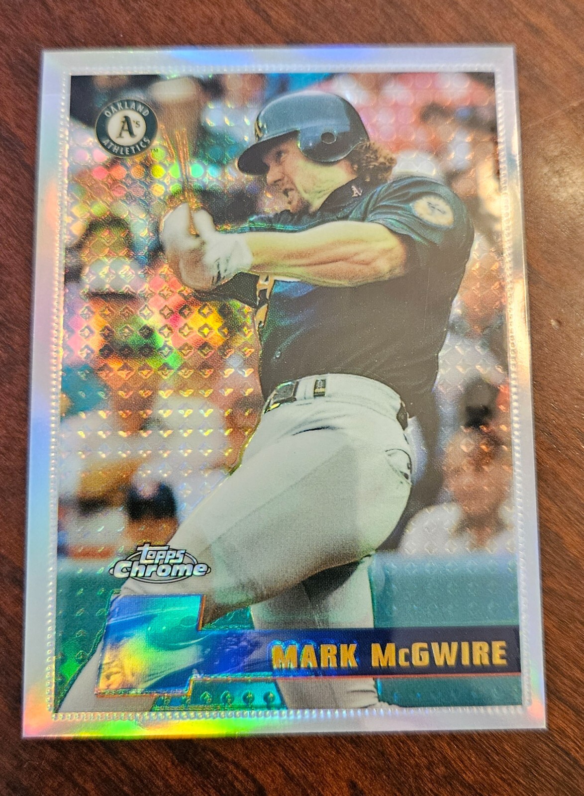 1996 Topps Chrome REFRACTOR Mark McGwire #41