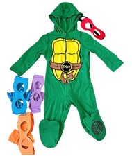 Halloween Costume Teenage Mutant Ninja Turtles Baby Boy Size 12-18 Months Used