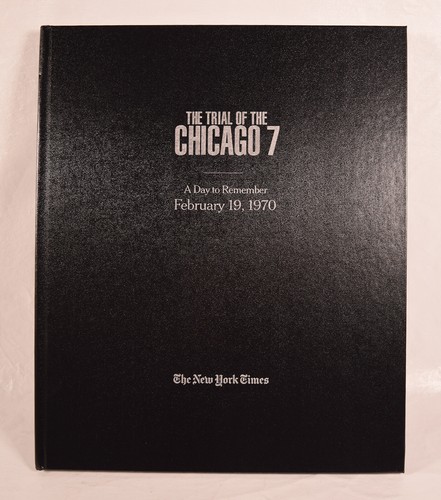 The Trial of The Chicago 7 Promo HC New York Times Articles Book Aaron Sorkin Ne - Picture 4 of 4