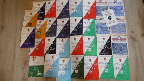 International Rugby Union Official Programmes 1950s/60s Job Lot - Picture 2 of 7