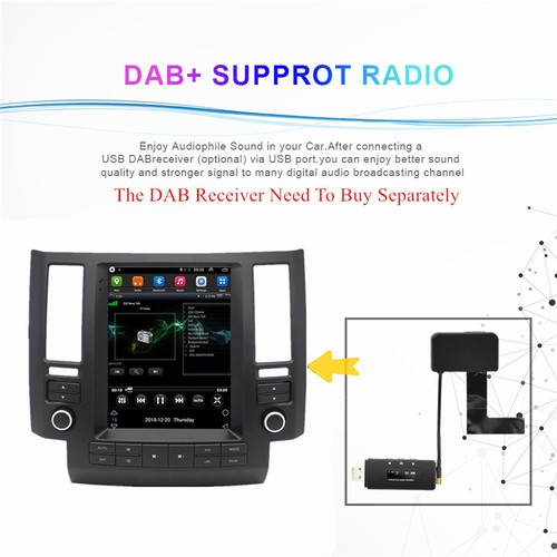 9.7" Radio Stereo GPS Navigation FM WIFI Player For 2003-2006 Infiniti FX35 FX45 - Picture 10 of 15