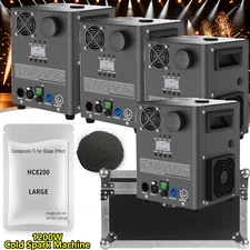 1200W Cold Spark Machine Ti Powder Stage Effect DMX Firework Event Club Wedding