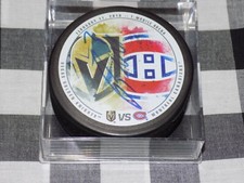Brayden McNabb Signed Season 1 Match up Puck Vegas Golden Knights