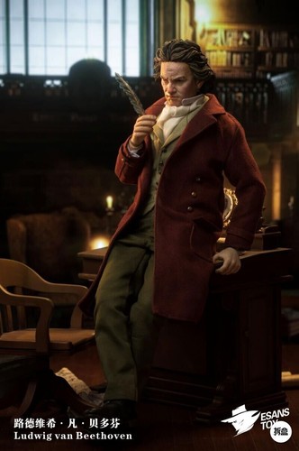ESANSTOY Ludwig van Beethoven 1/6th Action Figure Limited Model New In Stock - Picture 3 of 15