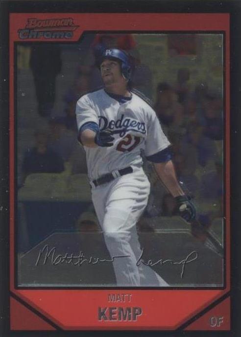 2007 Bowman Chrome - Matt Kemp #160 - 1 of 1