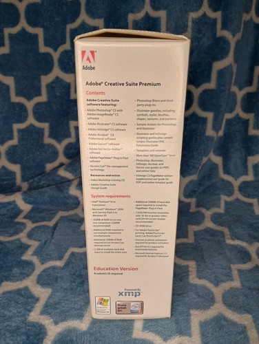 Adobe Creative Suite Premium Education For Windows - Open Box - Picture 5 of 14