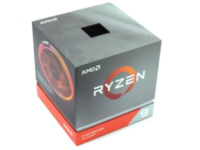LEERE ORIGINALVERPACKUNG AMD Ryzen 9 3rd Gen Boxed Packaging BOX ONLY NO CPU