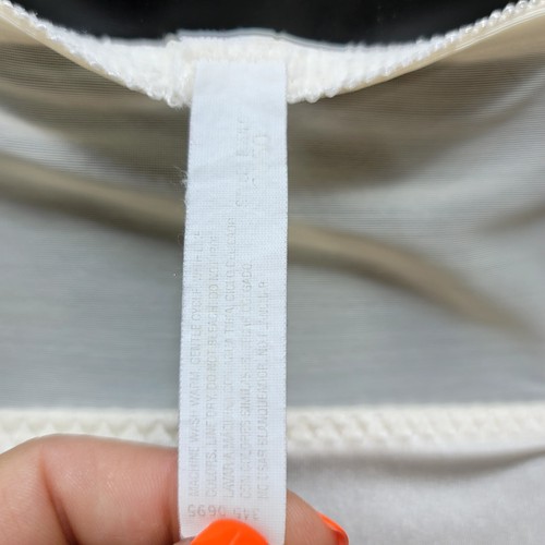 Vintage JCPenney Soft Skins Boned Waist Cream Lace Nylon Panties XL Style #3050 - Picture 7 of 10