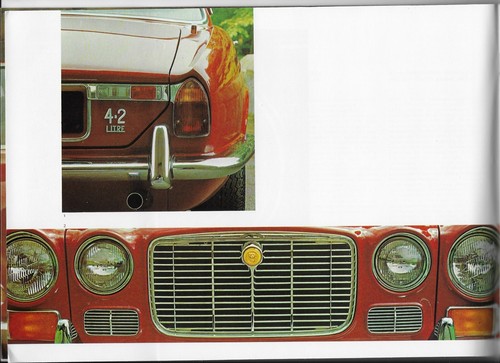 1972 Jaguar XJ6 (Series 1) car brochure - Picture 5 of 24