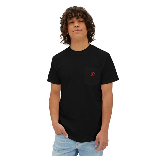 Camiseta de Bolsillo Coffee Addict, Camiseta Unisex, Camisa Amante del Café, Regalo para Cafeína - Imagen 16 de 17