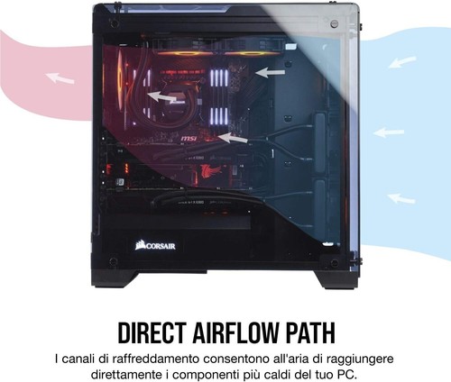 Case Pc Corsair Crystal 570X - Foto 2 di 7