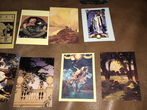 Vintage Maxfield Parrish Collector Cards 1994 1 Sealed 2 Packs of 10 - Picture 5 of 10