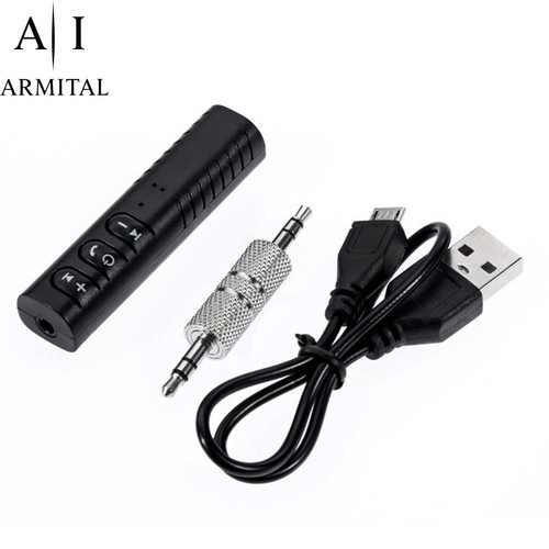 Adattatore Ricevitore Bluetooth 5.0 AUX 3.5mm Auto Stereo con Microfono - Foto 3 di 12