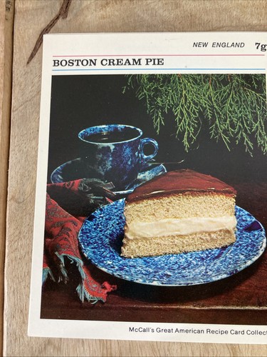 Vintage 1973 McCalls Great American Recipe Card Collection New England G - Picture 3 of 8