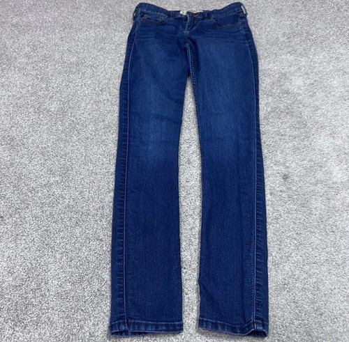 Hollister Super Skinny Jeans Blue Pockets Women’s Size 3 - Picture 5 of 12